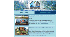 Desktop Screenshot of citizensenvironmentalliance.org